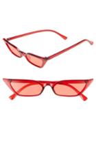 Women's Bp. Mini Cat Eye Sunglasses - Red