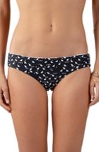 Women's Rip Curl Kiss Me Reversible Hipster Bikini Bottoms - Black
