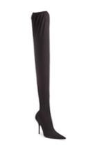 Women's Balenciaga Thigh High Boot Us / 38eu - Black
