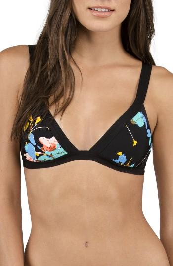 Women's Volcom Buds Forever Triangle Bikini Top