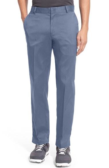 Men's Nike Flat Front Dri-fit Tech Golf Pants X 34 - Blue
