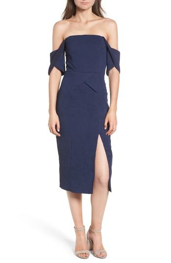 Women's Elliatt Acacia Off The Shoulder Dress - Blue