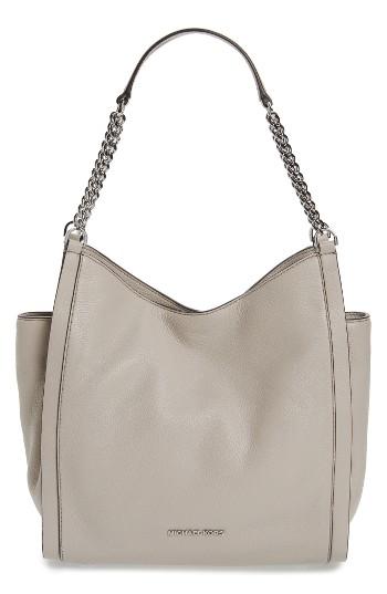 Michael Michael Kors Medium Newbury Leather Tote - Beige