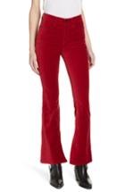 Women's Rag & Bone Bella Velveteen Flare Pants - Red