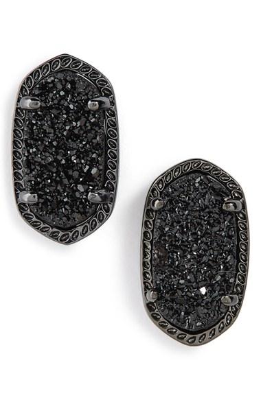 Women's Kendra Scott Ellie Oval Stone Stud Earrings