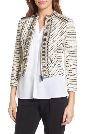 Women's Ted Baker London Embellished Crop Jacket