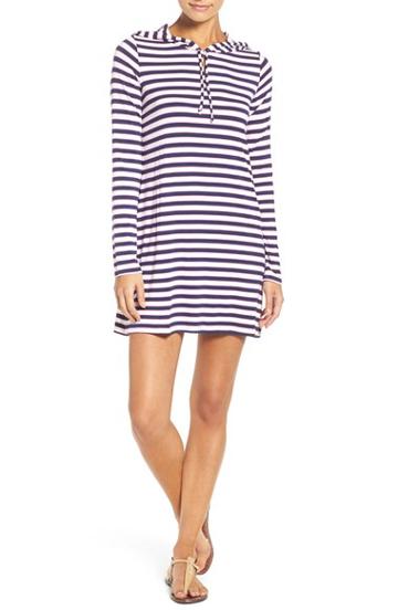 Women's Mott 50 Print Hooded Upf 50 Cover-up