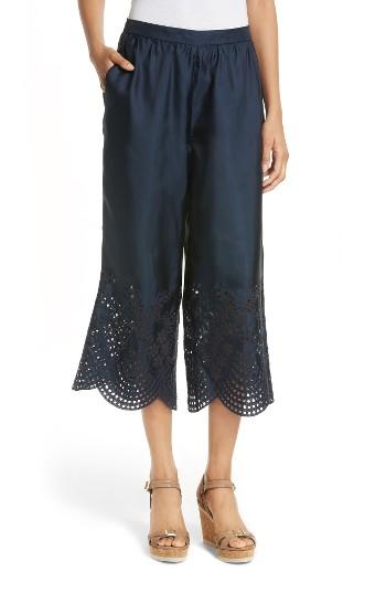 Women's Alice + Olivia Eden Silk Culottes