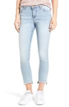 Women's Kut From The Kloth Reese Uneven Hem Straight Ankle Jeans