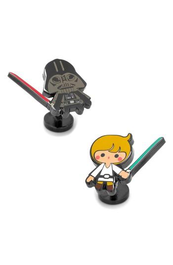 Men's Cufflinks, Inc. Luke & Darth Vader Cuff Links