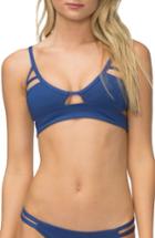 Women's Tavik Jessi Cutout Triangle Bikini Top - Blue