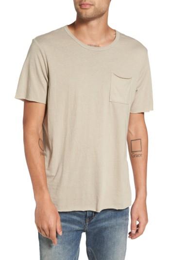 Men's The Rail Scoop Neck Pocket T-shirt, Size - Brown