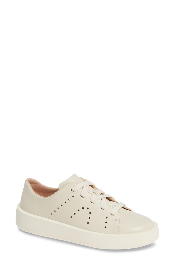 Women's Camper Courb Perforated Low Top Sneaker Us / 35eu - Beige