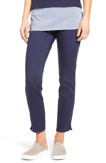 Women's Nydj Millie Pull-on Stretch Ankle Jeans - Blue