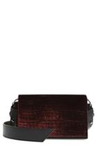 Allsaints Keel Shoulder Bag - Burgundy