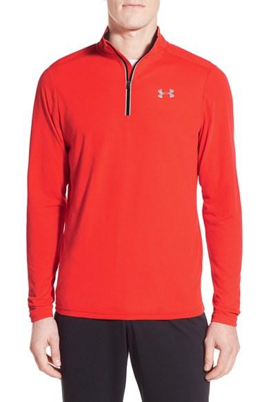 Men's Under Armour 'streaker' Fitted Quarter Zip Training Pullover