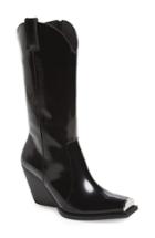 Women's Jeffrey Campbell Overkill Western Boot .5 M - Black