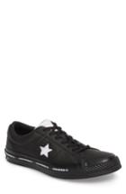 Men's Converse Chuck Taylor One Star Pinstripe Sneaker M - Black