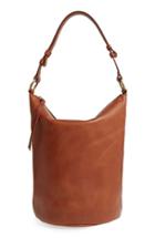 Madewell O-ring Leather Bucket Bag -