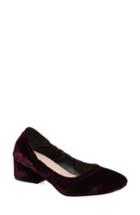 Women's Avec Les Filles Gigi Block Heel Pump .5 M - Purple