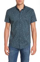 Men's Rvca Galaxy Spatter-print Woven Shirt