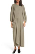 Women's Tibi Asymmetrical Flap Dress - Green
