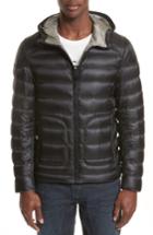 Men's Belstaff Fullarton Hooded Down Jacket Eu - Black