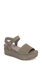 Women's Eileen Fisher Jasper Platform Sandal .5 M - Grey