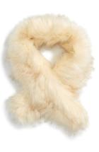 Women's Sole Society Faux Fur Stole, Size - Black