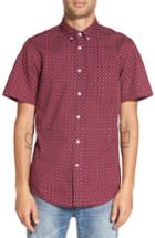 Men's Obey Sterling Woven Shirt, Size - Pink