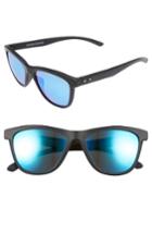 Women's Oakley Moonlighter 53mm Polarized Sunglasses - Black/ Sapphire Iridium P