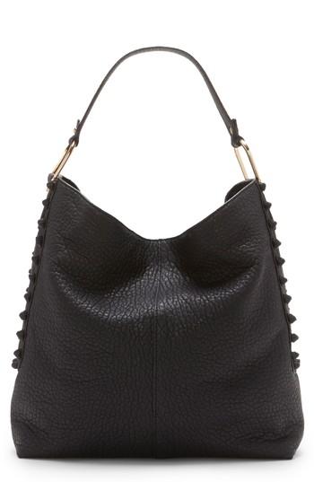 Vince Camuto Axmin Leather Hobo - Black