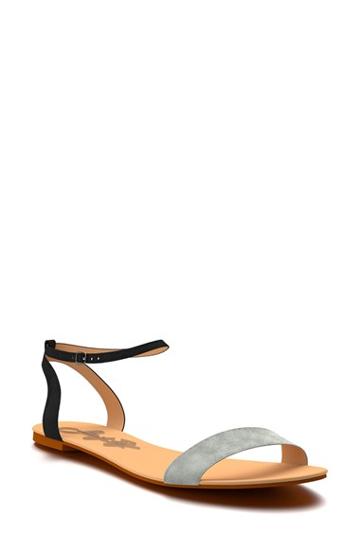 Women's Shoes Of Prey Ankle Strap Sandal Us / 32eu B - Black