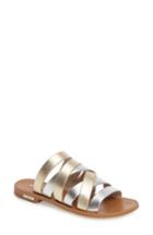 Women's Louise Et Cie Braelynn Slide Sandal .5 M - Metallic