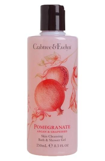 Crabtree & Evelyn 'pomegranate, Argan & Grapeseed' Skin Cleansing Bath & Shower Gel