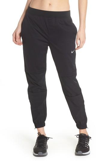 Women's Nike Shield Swift Running Pants - Black
