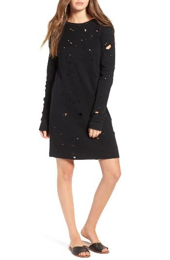 Women's Lna Destroyed Sweatshirt Dress