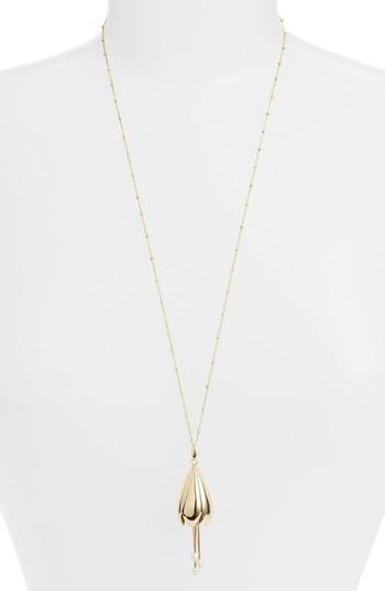Women's Vince Camuto Imitation Pearl Pendant Necklace
