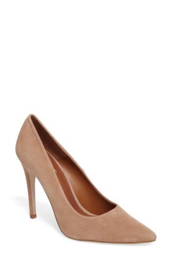 Women's Topshop Glorious Setback Pump .5us / 37eu - Beige