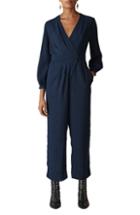 Women's Whistles Fernanda Crepe Jumpsuit Us / 6 Uk - Black