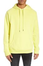 Men's Diesel S-gim-hood-a Raglan Hooded Sweatshirt - Yellow