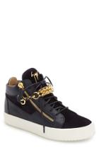 Men's Giuseppe Zanotti Chain Mid Top Sneaker