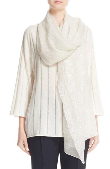 Women's Fabiana Filippi Knit Stripe Cashmere Sweater