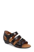 Women's Comfortiva Reading Sandal M - Black