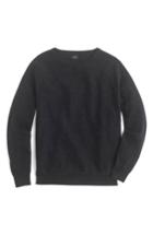 Men's J.crew Slim Rugged Cotton Sweater - Black