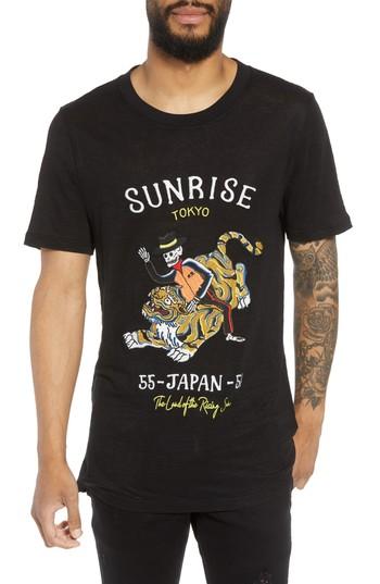 Men's The Kooples Crewneck T-shirt - Black