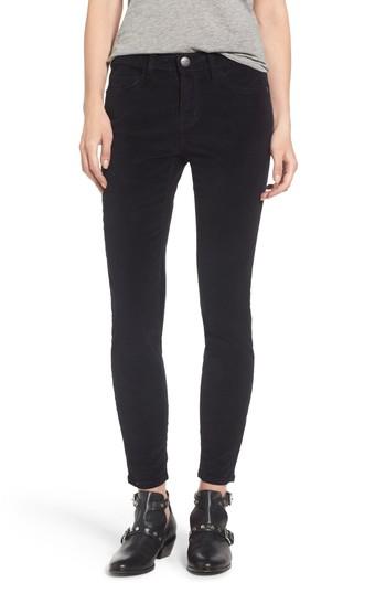 Women's Current/elliott The Stiletto Ankle Skinny Pants - Black