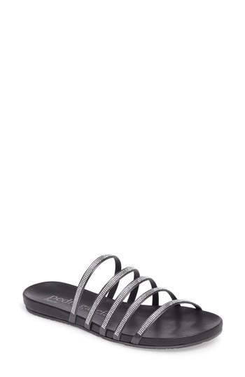 Women's Pedro Garcia Gala Slide Sandal .5us / 40.5eu - Black