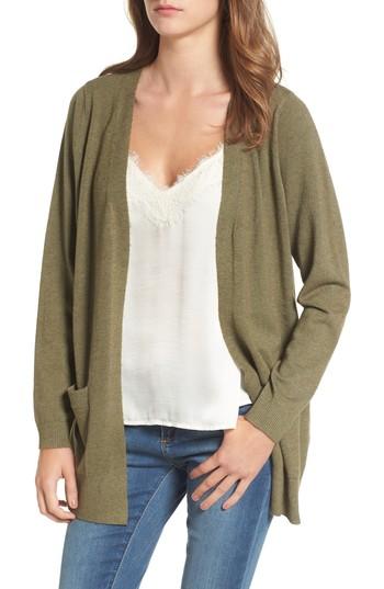 Women's Dreamers By Debut Pocket Cardigan - Green
