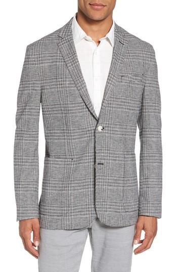 Men's Vince Camuto Del Aria Slim Fit Blazer - Black